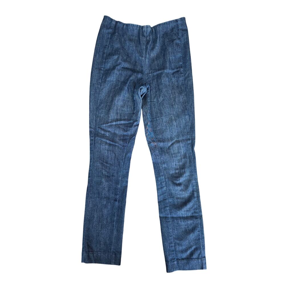 Rag & Bone High Waisted Denim Pull On Jegging Dark Wash 4